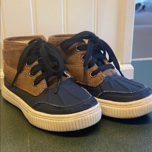 OshKosh B’Gosh Boys Boots size toddler 8 Navy Blue